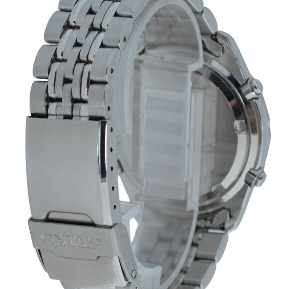 Rare Men's Seiko Chronograph Alarm 1998 Nagono Olympics Yellow Watch 7T32-7C70! - Picture 3 of 11